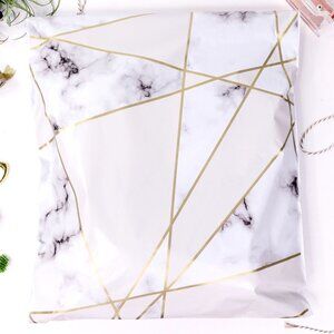 10x13 Poly Mailers - 50 count Marble Designer